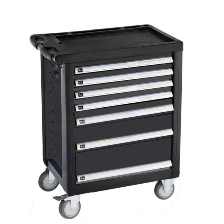 MT 05.088.55X - CARRELLO A 7 CASSETTI VUOTO NERO