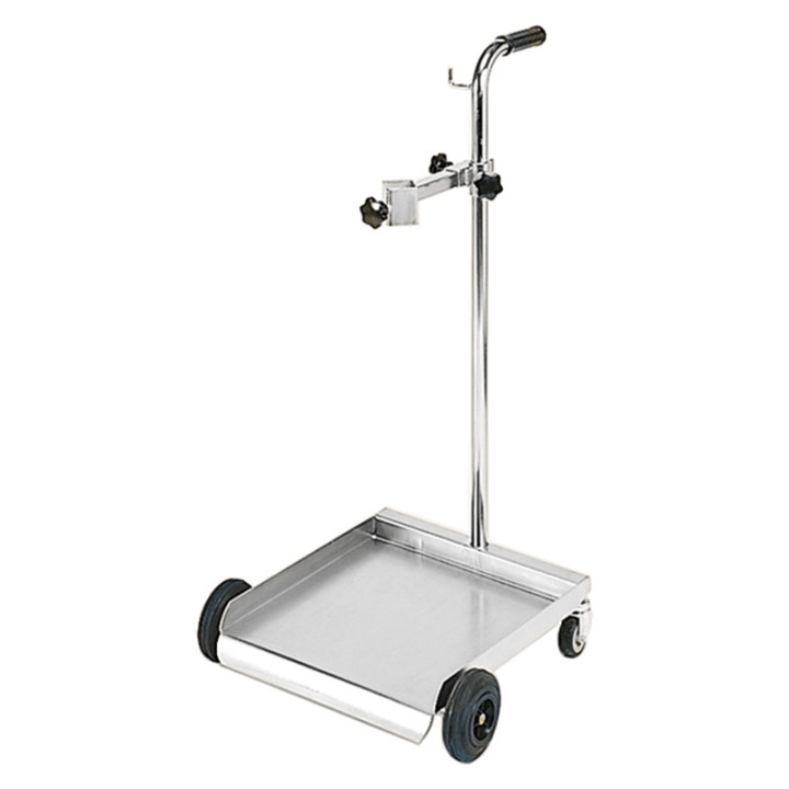 CARRELLO PER FUSTI DA 20-60 Kg. A 4 RUOTE DI CUI