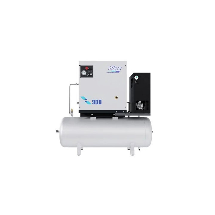 X 900D 200L -COMPRESS. ROTATIVI A VITE 10 HP- 7.5 kW