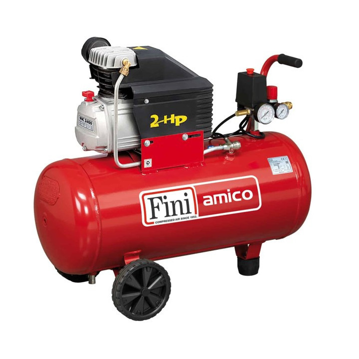AMICO- COMPRESSORE 50/2400 Lt - 2 HP - Monofase 230V