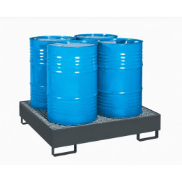 MG 275 - CONT. ECOLOGICO PORTA FUSTI x 4 FUSTI 200L