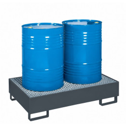 MG 276 - CONT. ECOLOGICO PORTA FUSTI x 2 FUSTI 200L