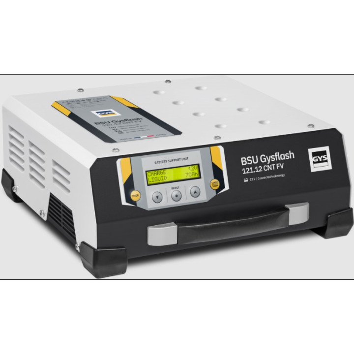 CARICABATTERIE  GYSFLASH 121.12 CNT FV (CAVI 5 M)