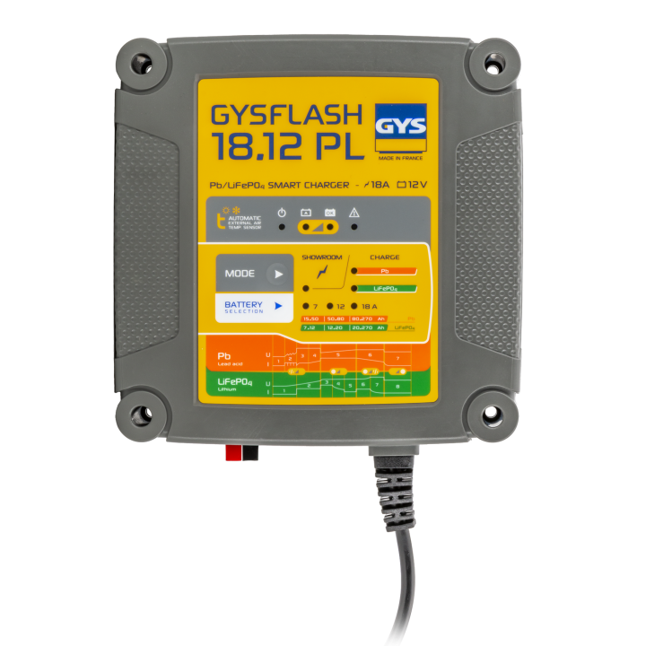 CARICABATTERIE GYSFLASH 18.12 PL18A PER BATTERIE