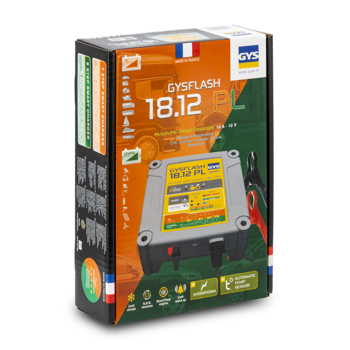 CARICABATTERIE GYSFLASH 18.12 PL18A PER BATTERIE