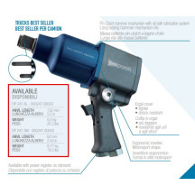 DP-H-D  247AL - AVVITATORE CON QUADRO DA 1"