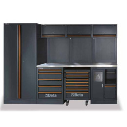 A - C45/PRO-X - COMBINAZIONE ARREDO PRO 3MT