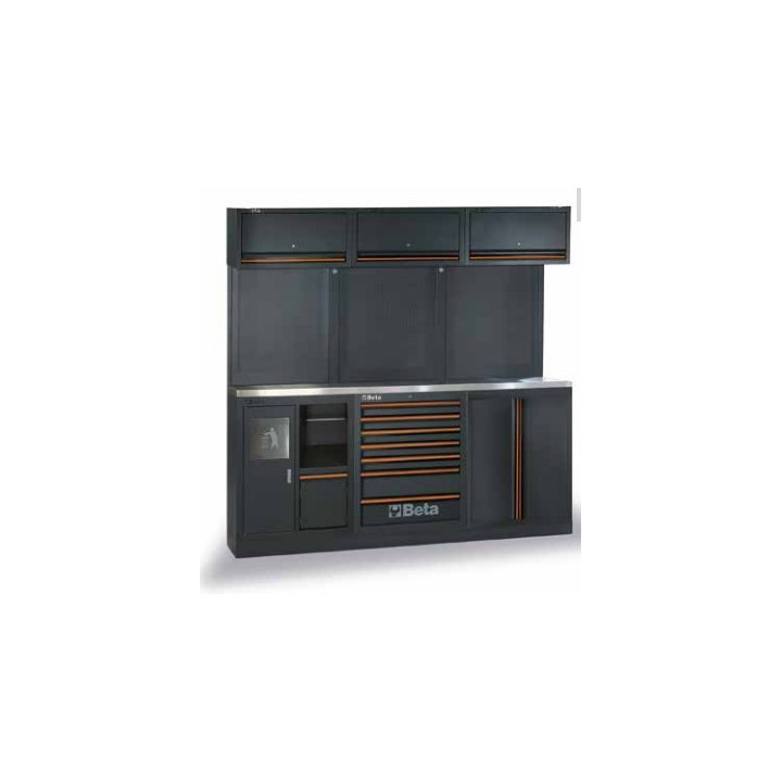 A - C45/PRO-AX - COMBINAZIONE ARREDO PRO 2MT