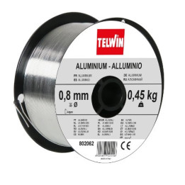 BOBINA FILO ALLUMINIO Ø=0,8 mm - Kg 0,45