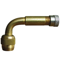 0,7PROLUNGA IN OTTONE L=34 mm - 90° (8071)