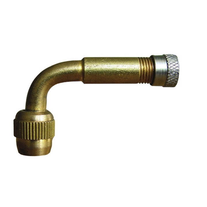 0,7PROLUNGA IN OTTONE L=34 mm - 90° (8071)