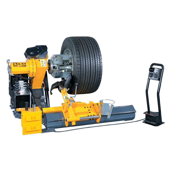 S 53 Giallo - SMONTAGOMME ELETTROIDRAULICO