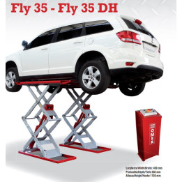 FLY 35 DH - PONTE SOLLEVATORE A DOPPIA FORBICE