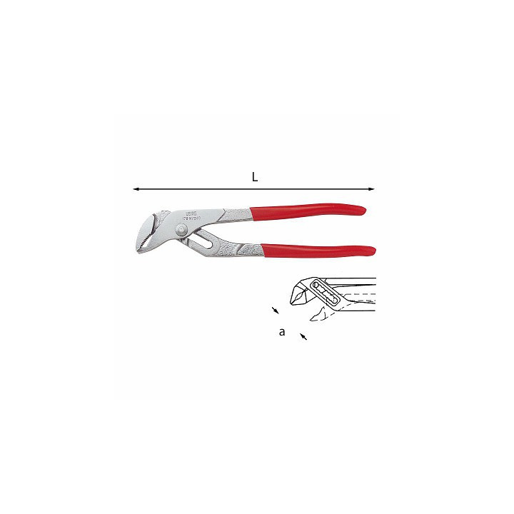 179 N-240 mm - PINZA REGOLABILE A CERNIERA