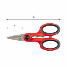 207C - FORBICE PER ELETTRICISTI L=143 mm