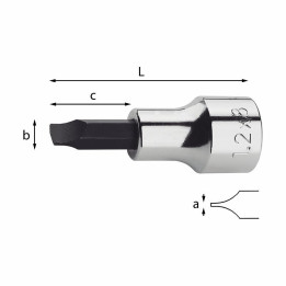 231 3/8" N - 1x6,5 mm CHIAVE A BUSSOLA