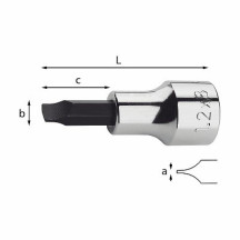231 1/2" N - 1,2x8 mm CHIAVE A BUSSOLA