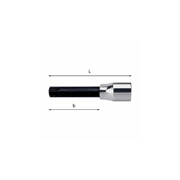 233 1/2" NS-16L - CHIAVE A BUSSOLA PER VITI