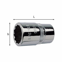 235 3/8" - BUSSOLA POLIGONALE 11 mm