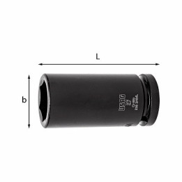 235 3/4" ML - BUSSOLA ESAGONALE 30 mm LUNGA