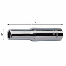 235 1/4" EL - BUSSOLA ESAGONALE 5 mm LUNGA