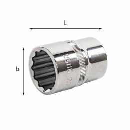235 1/2" PN - BUSSOLA POLIGONALE 1"-3/16