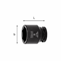 235 3/8" M - BUSSOLA ESAGONALE 19 mm A MACCHINA