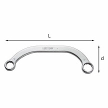 258N-16x18 mm - CHIAVE POLIGONALE Dp SPECIALE