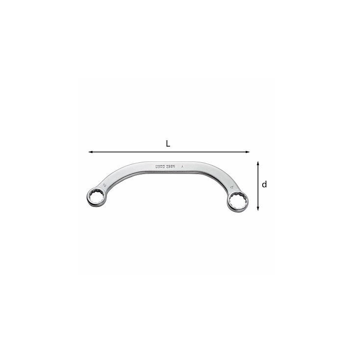 258N-16x18 mm - CHIAVE POLIGONALE Dp SPECIALE