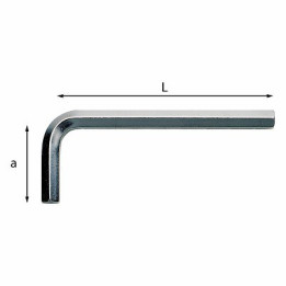 280-10 mm - CHIAVE A BRUGOLA ESAGONALE