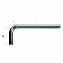 280-10 mm - CHIAVE A BRUGOLA ESAGONALE