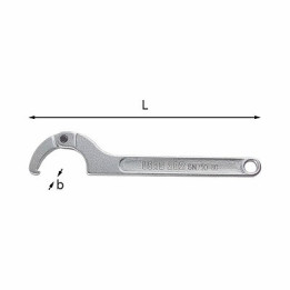 282 SN - 120:180 mm CHIAVE A SETTORE SNODATA