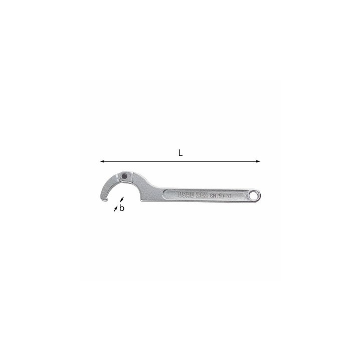 282 SN - 120:180 mm CHIAVE A SETTORE SNODATA