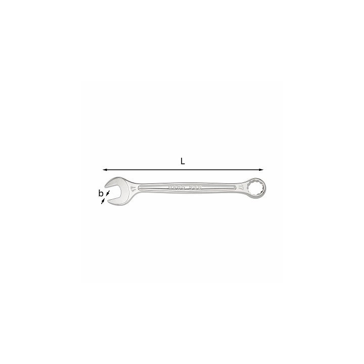 285 - 36 mm CHIAVE COMBINATA