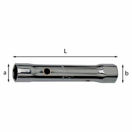 288N-25x28 mm - CHIAVE A TUBO DOPPIA SERIE