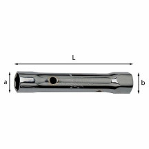 288N-25x28 mm - CHIAVE A TUBO DOPPIA SERIE