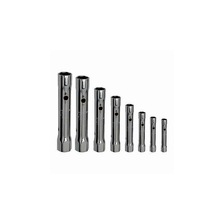288N/8 - SERIE DI 8 CHIAVI A TUBO DOPPIE