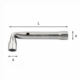 289N-20 mm - CHIAVE A PIPA DOPPIA SERIE LEGGERA