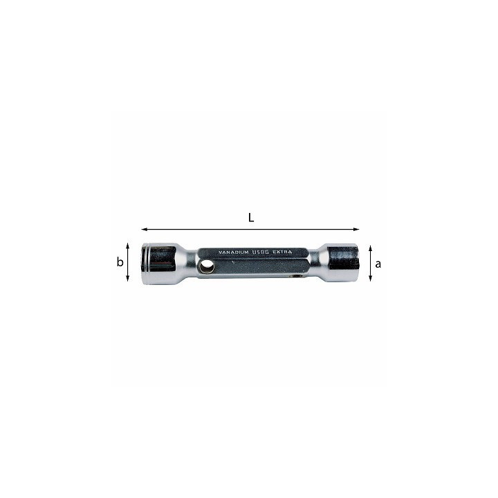 290 E - 20x22 mm CHIAVE A TUBO DOPPIA