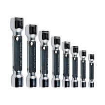 290E/8 - SERIE DI 8 CHIAVI A TUBO DOPPIE PESANTI