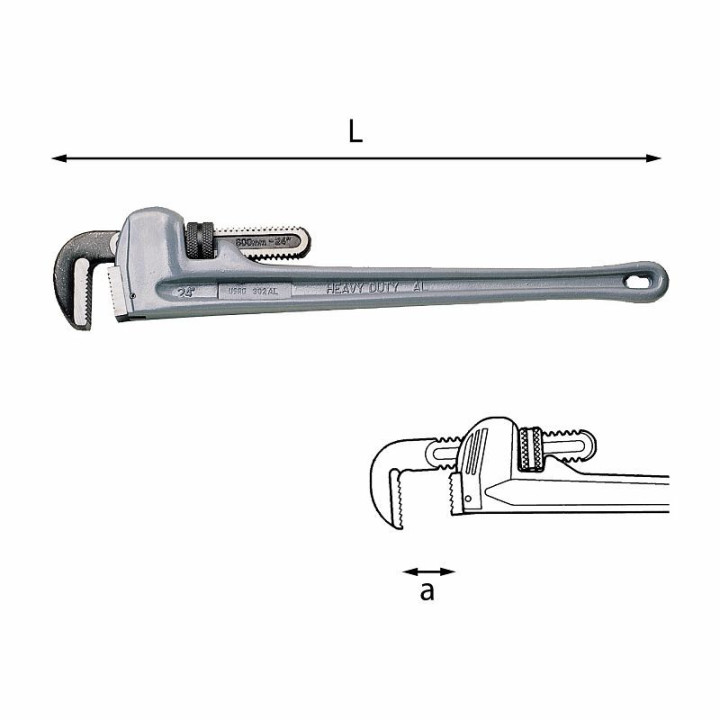 302 ALN - GIRATUBI Mod.AMERICANO L=450 mm