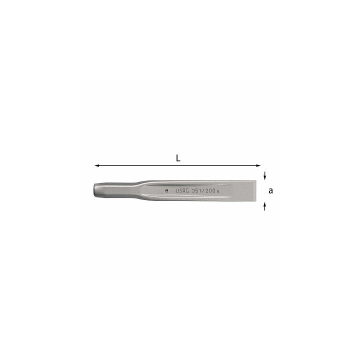 351 - SCALPELLO NERVATO 150x21 mm