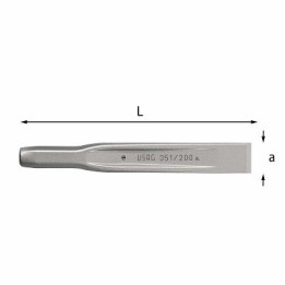 351 - SCALPELLO NERVATO 175x24 mm