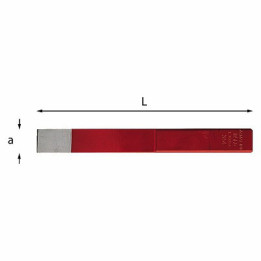 354 - SCALPELLO EXTRAPIATTO 235x25 mm