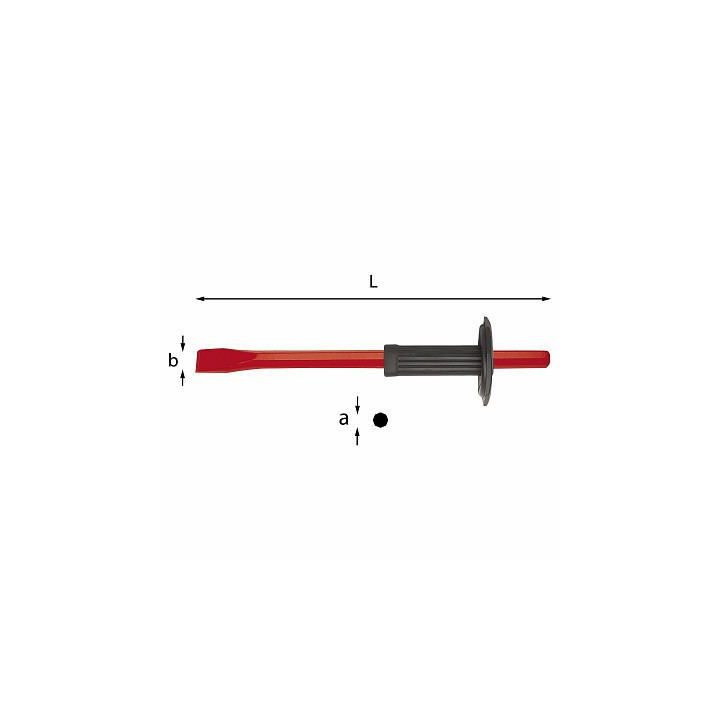 360 A - SCALPELLO PER MURATORI 300x16 mm