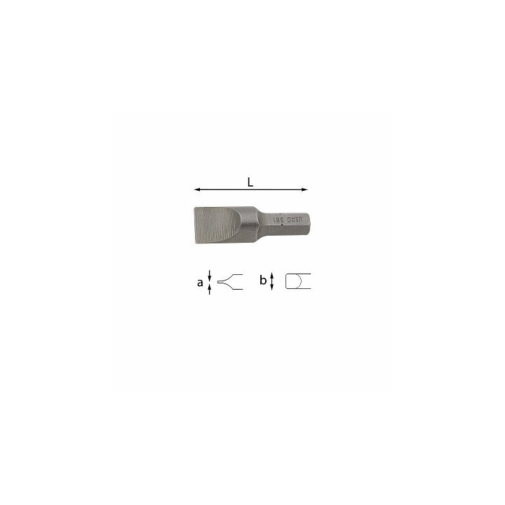 660-1,2x6,5 mm - INSERTO DA 1/4"  PER VITI
