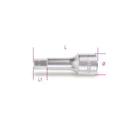 920ME - BUSSOLA DA 1/2" MASCHIO ESAG. mm 8