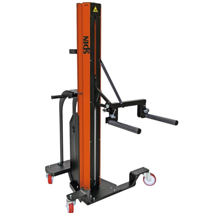 TYRE LIFTER 70 - SOLLEVAT.A BATTERIA Portata 70 Kg