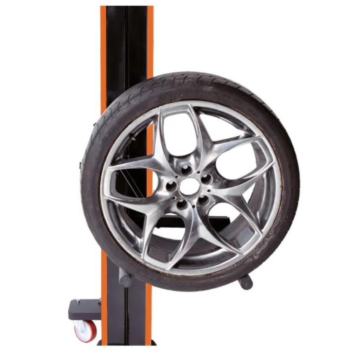 TYRE LIFTER 70 - SOLLEVAT.A BATTERIA Portata 70 Kg