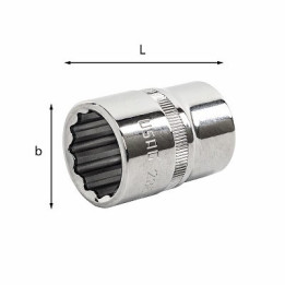 235 1/2" PN - BUSSOLA POLIGONALE 5/8"